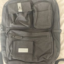 New 17inch Canvas Laptop Backpack With USB 