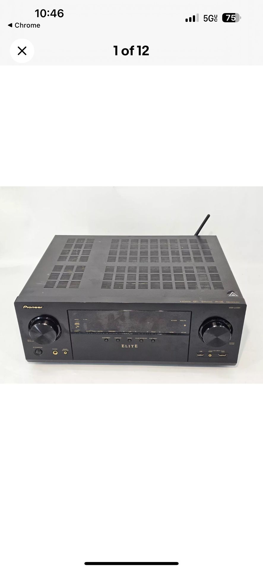 Pioneer Elite VSX-LX301 7.2-Channel Network A/V Receiver