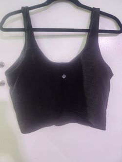 Lululemon cropped tank top