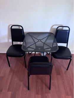 Table with chairs