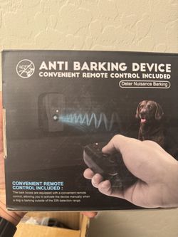 Anti Barking Device