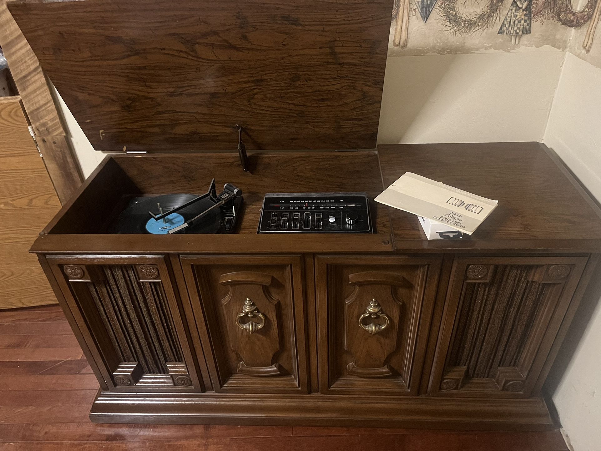 1970s Zenith Console Stereo