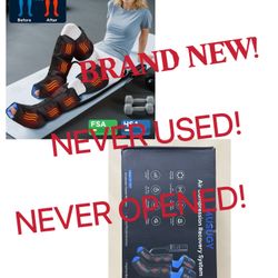 🦵🔥 $118 – Brand New Full-Leg Air Compression Massager w/ Heat | Circulation & Pain Relief | Never Used 🔥🦵