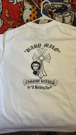 crome hearts bape tee