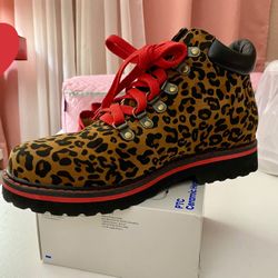 Leopard Print Boots