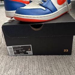 Rush orange Air Jordan 1 Mid In very good condition. Original Brand 