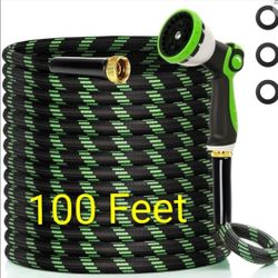 100 Feet Expandable Garden Hose With Nozzle