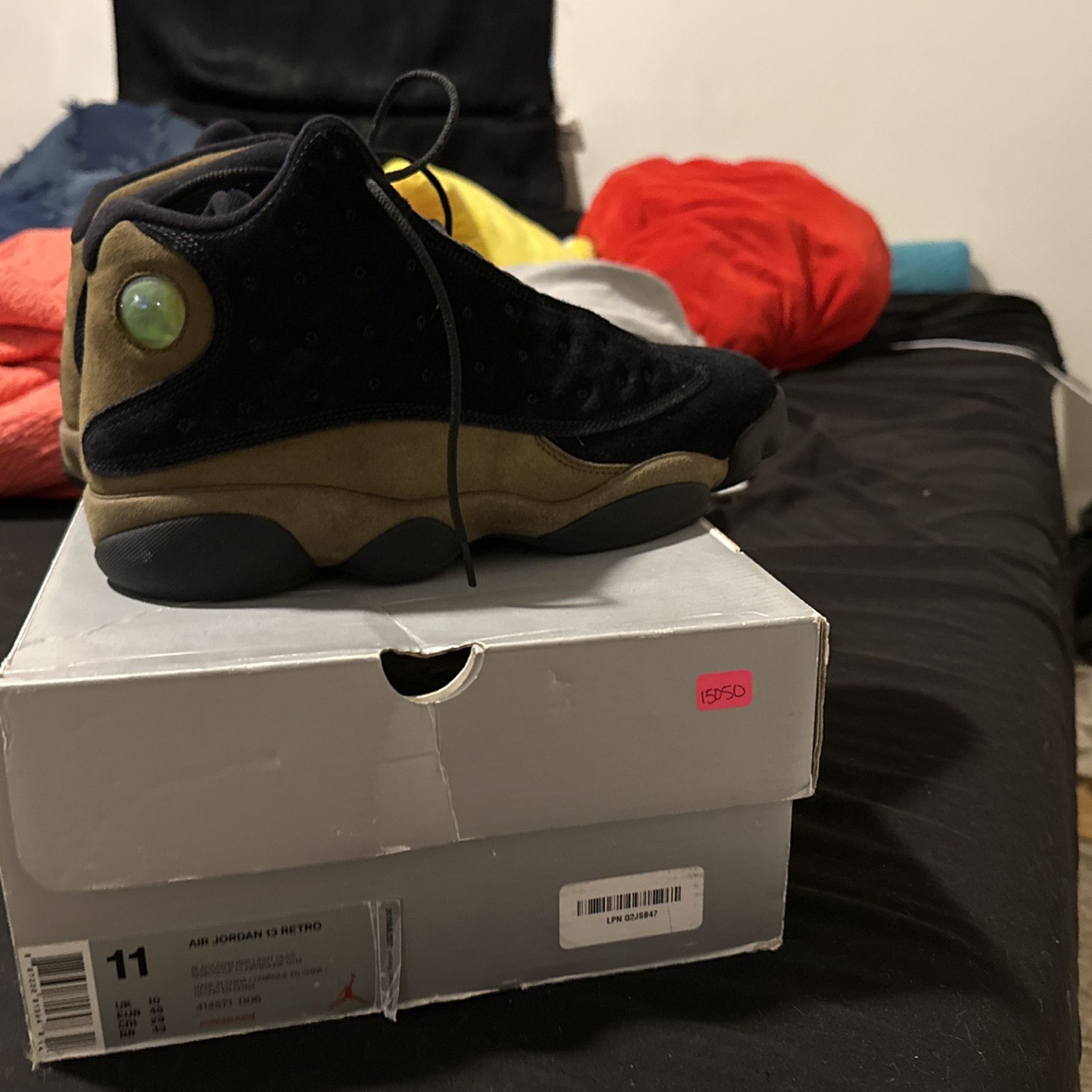 Jordan 13 Olive
