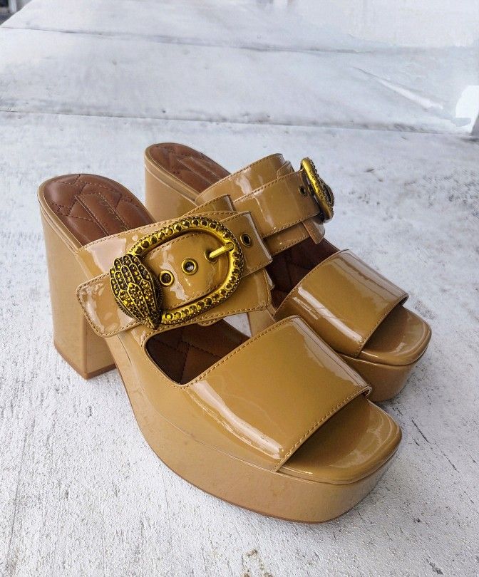 Kurt Geiger London Platform Heeled Sandal Mint Condition