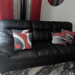 Sofa With Pillows 