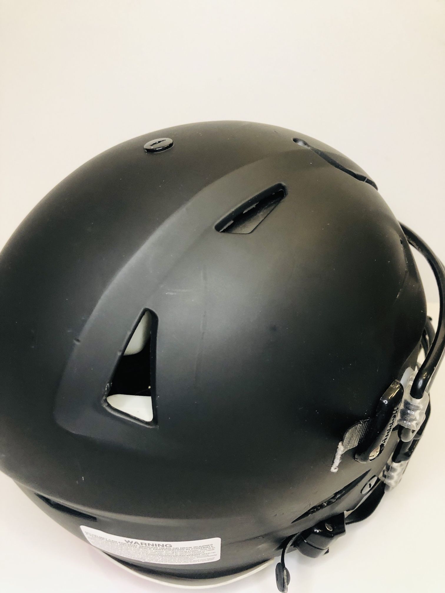 2022 Recertified Adult Medium Black Matte Riddell Speedflex Football