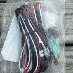 Jeep & Truck Led Bar Lights Wire Harnesses 40 Amp With Switch LED Bulbs