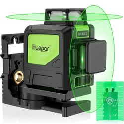 Huepar - Self-leveling laser level 360. 150-foot silent level 902CG. New$65 Pick Up 