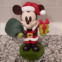 Disney Mickey Mouse Santa Sack Christmas Nutcracker - New In Box