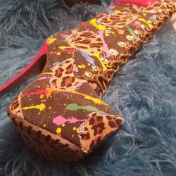 New Brand Name Exotic, One Of A Kind  Shoes  Sizes 7-8-1/2. G