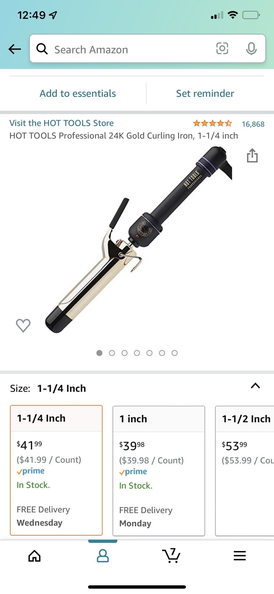 Hot Tools Curling Iron 1 1/4 Inch