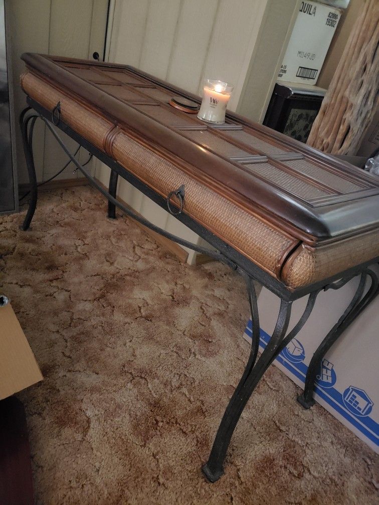 Entry Or Hall Table, Tommy Bahama look and style
