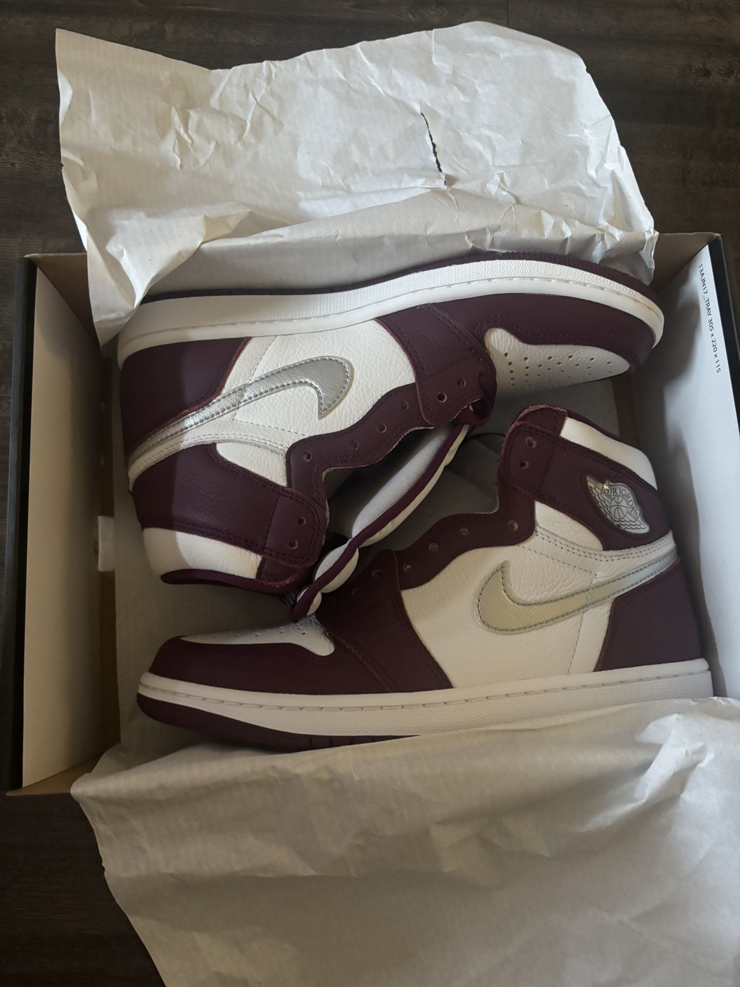Jordan 1 Bordeaux