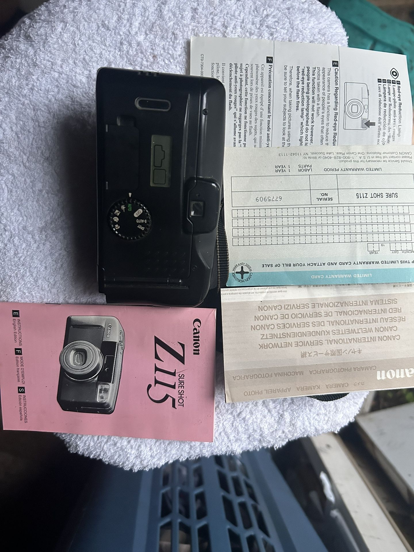 Cannon Sure Shot Z115