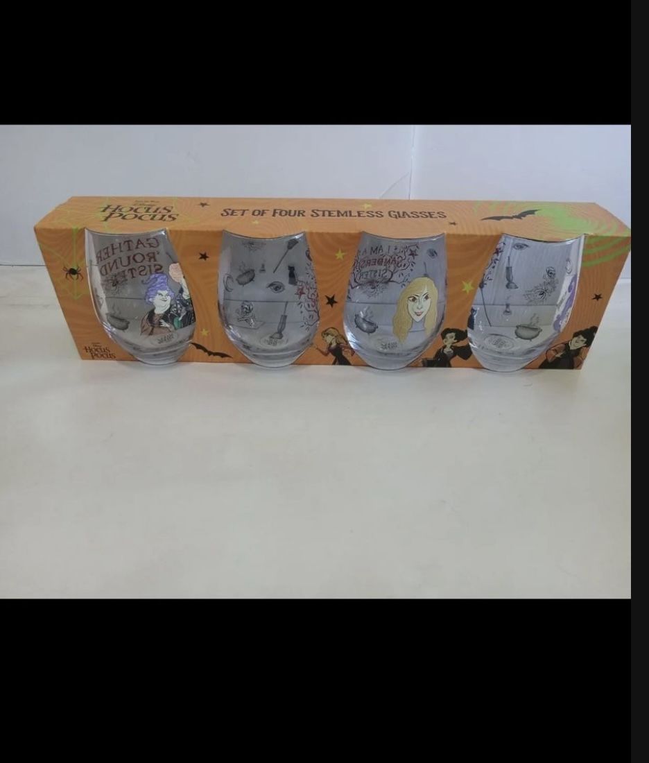 Hocus Pocus wine Tumblers
