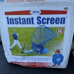 JUGS Instant Screen Baseball/Softball Hitting Net