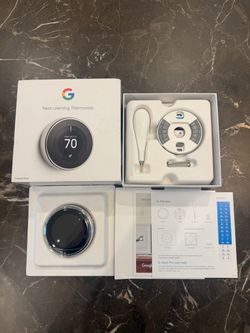 Google Nest Learning Thermostat (3rd Generation) T3019US | OPEN BOX