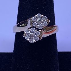 14k Diamond Ring 