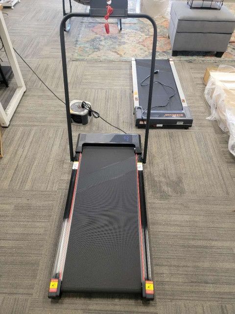 Treadmills, GORPORE 2.5HPFolding Electric Treadmill with Dual LEDDisplay & Remote Portable Treadmill FoldableWalking Treadmill Jogging Running Machine