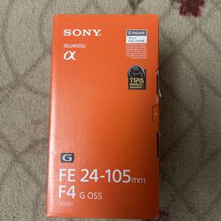 New Sony G Lens 24-105 E-Mount