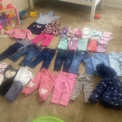 18-24 Month Girls Clothes (38 Pieces)