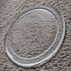 12" microwave oven rotating spinning replacement glass turntable disc plate tray platform