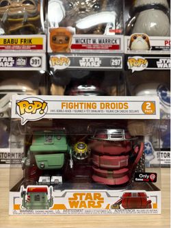 Funko Pop! Vinyl: Fighting Droids 2 Pack - GameStop Exclusive
