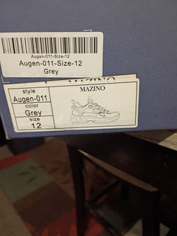 Mazino Augen-011 Sneakers Grey Size 12