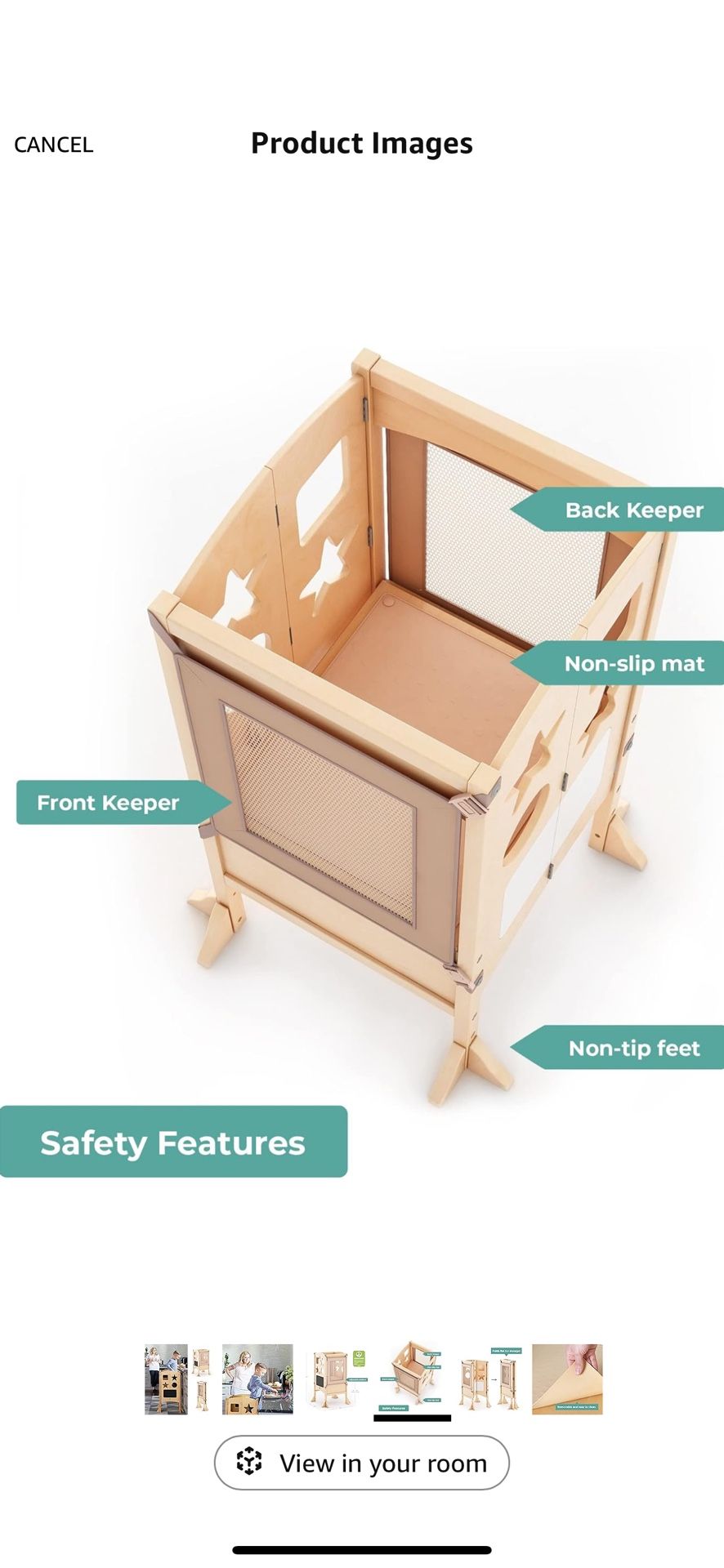 Guidecraft Stepping Foldable Tower