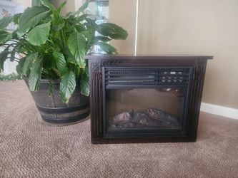 Electric Fireplace. With Heat