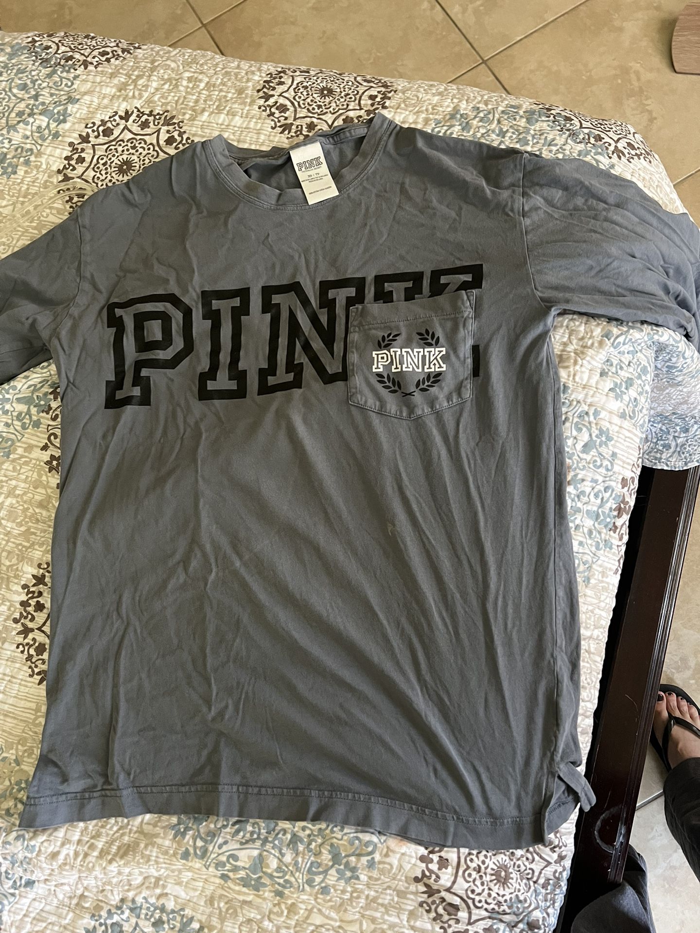 Pink Long Sleeve T Shirt