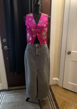 Universal Thread Denim Maxi Skirt