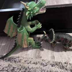 Two 🦕  18 Inches And 7 Inches 