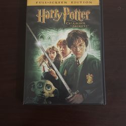 Harry Potter and The Chamber Of Secrets DVD Full-Screen Edition