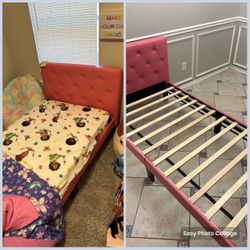 Girl Bed Twin Size Gently Used 