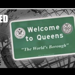 NYC DOT Welcome To Queens Sign