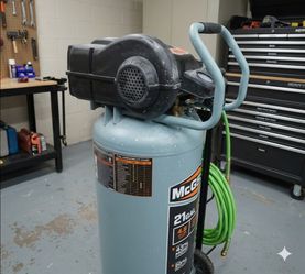 McGraw 21-Gal Vertical Air Compressor - 175 PSI (Only 4 Mos Old/Used 10 Times)