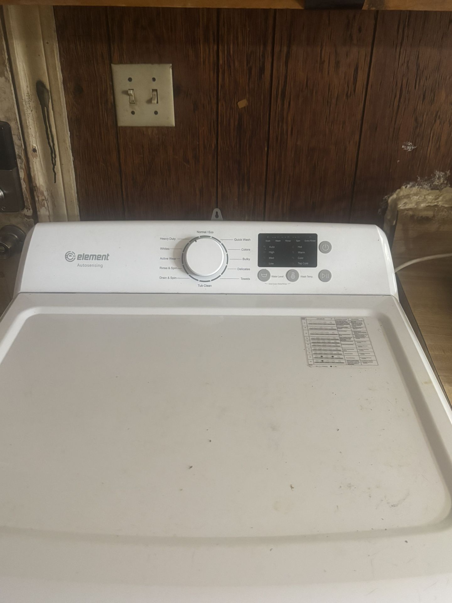 Washer & Dryer