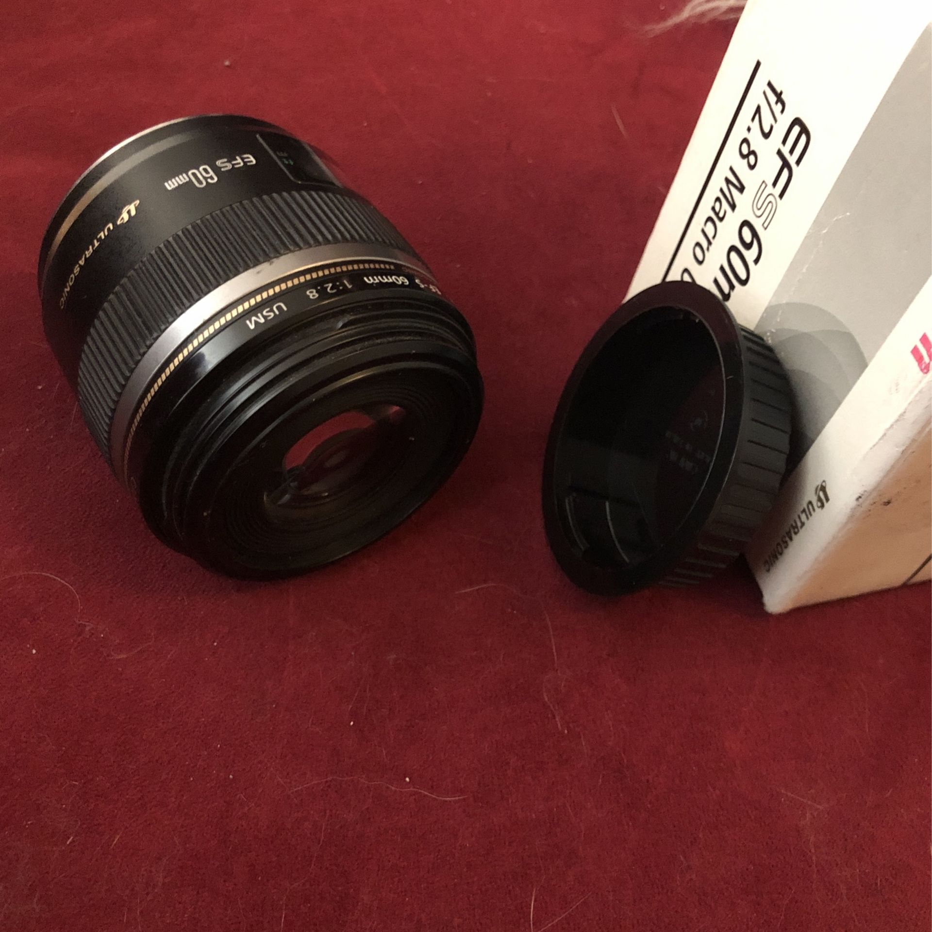 Canon Lens EFS 60mm Macro USM