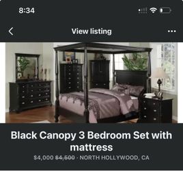Bedroom set queen