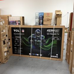 85 Inch TCL QLED QM6K Pro 4K HDR Smart 144 Hertz TV