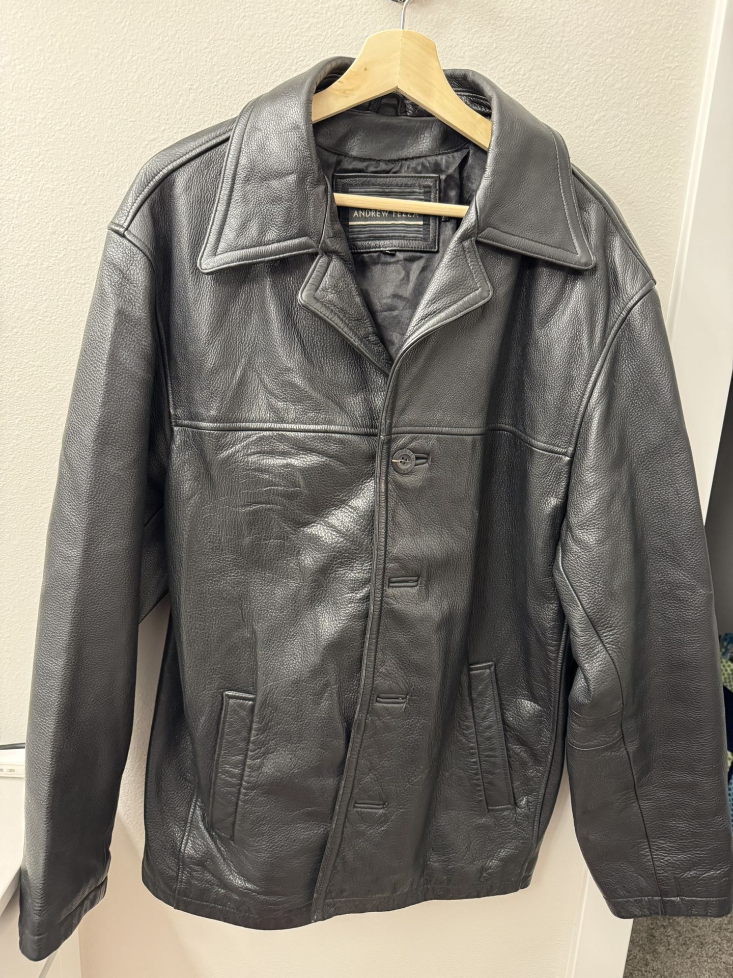 Andrew Vezza Leather Jacket