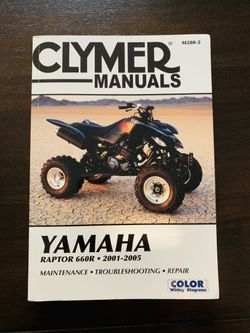 Yamaha raptor 01-05 manual