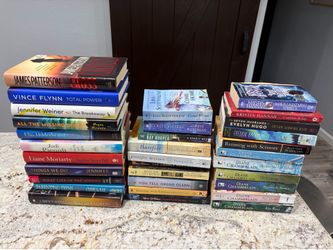 Lightly used books from favorite authors—$1 Softback & $2 Hardback