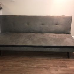 BRAND NEW CHARCOAL GREY FUTON!!! Gray Color!
